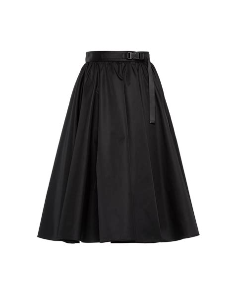 prada tennis skirt|Prada nylon skirt.